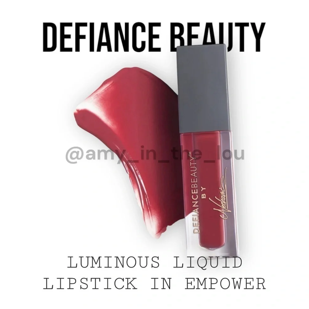Defiance Beauty Luminous Liquid Lipstick in Empower